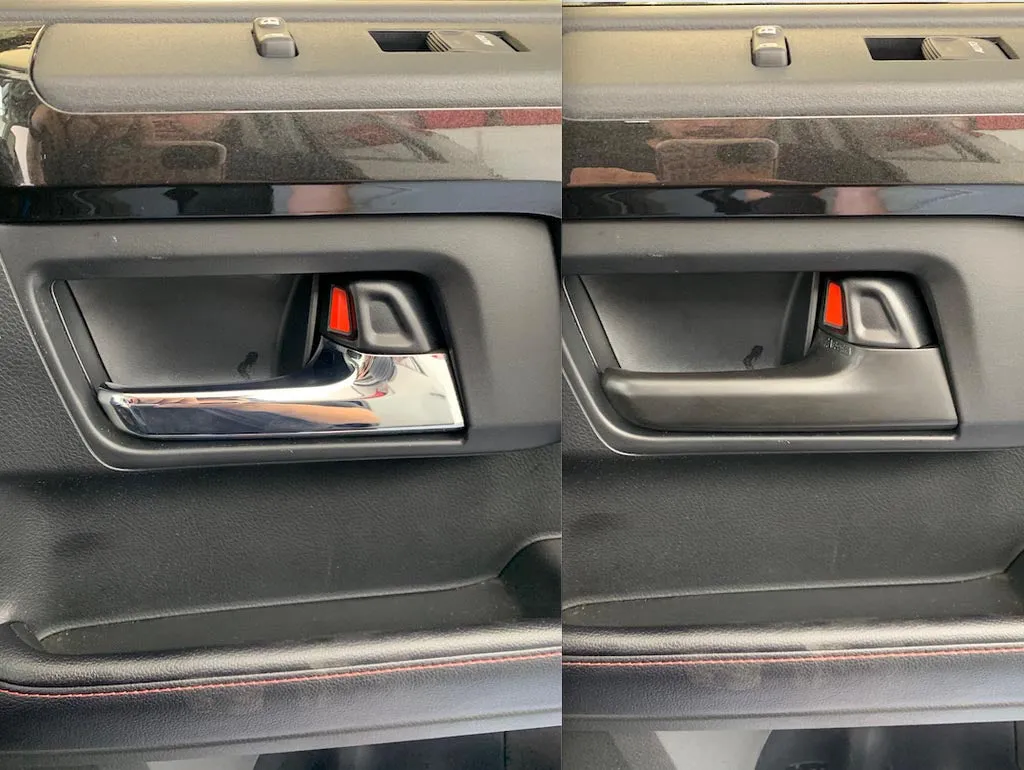 10  4Runner Door Handle Covers (Set of 4) - Preorder - T4R-DHC-BLK
