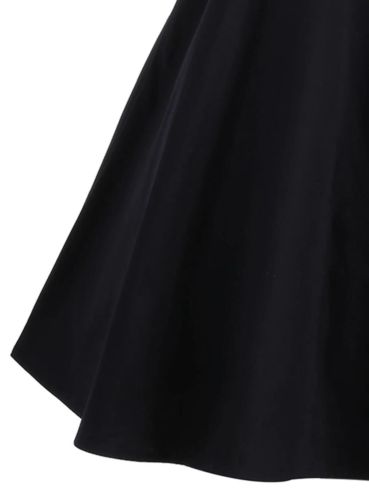 1950s Patchwork Button Swing Dress