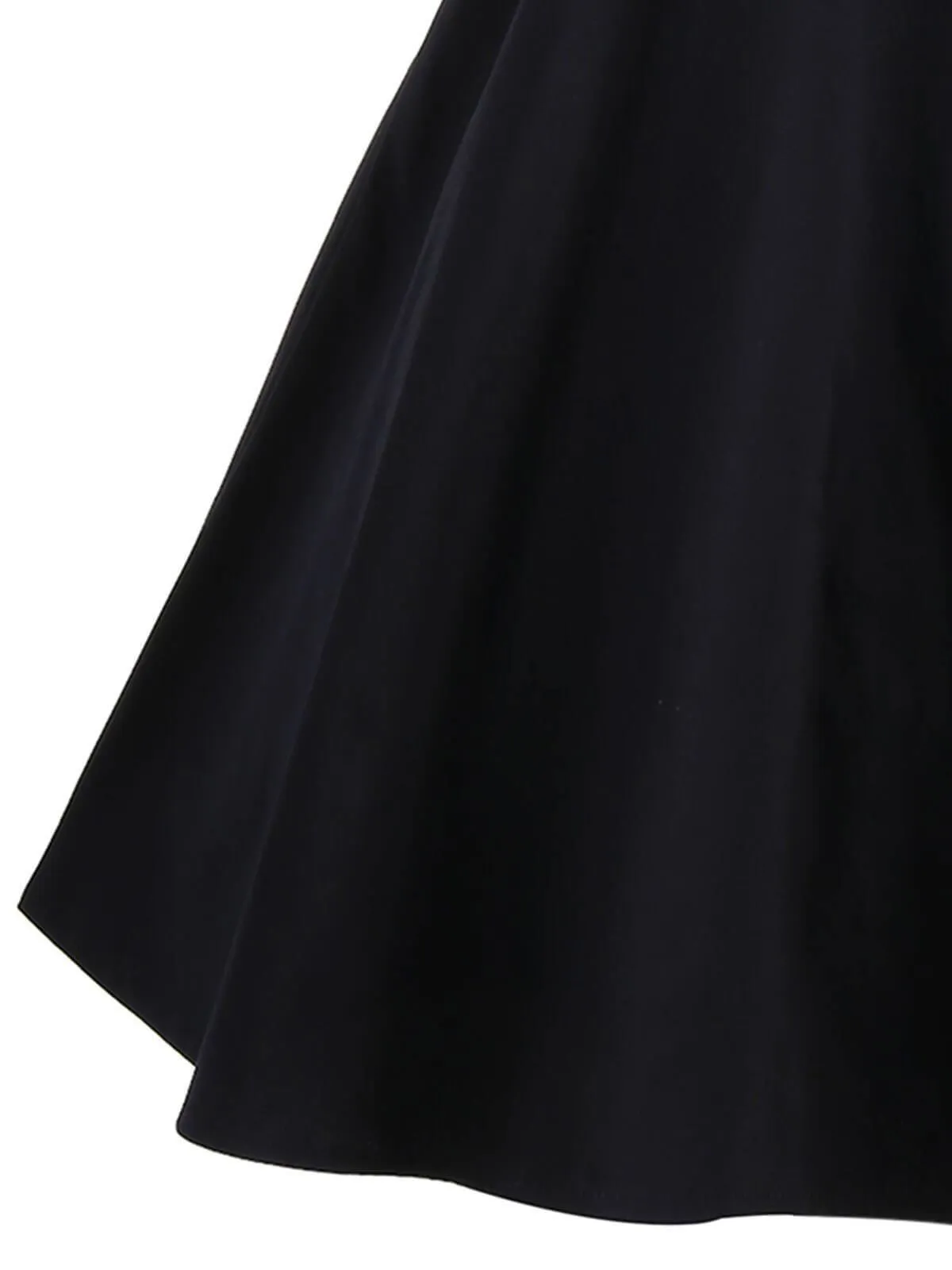 1950s Patchwork Button Swing Dress
