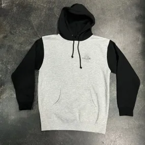 561 Sweatshirt Hoodie Badge Raglan Grey/Black