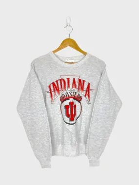 90's Indiana Uni Hoosiers USA Made Light Vintage Sweatshirt Size 8