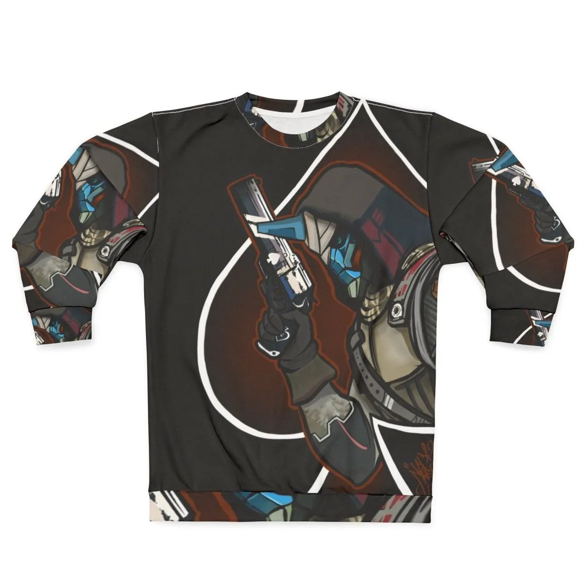 Ace of Cayde Sweatshirt - Destiny 2 Gaming Apparel