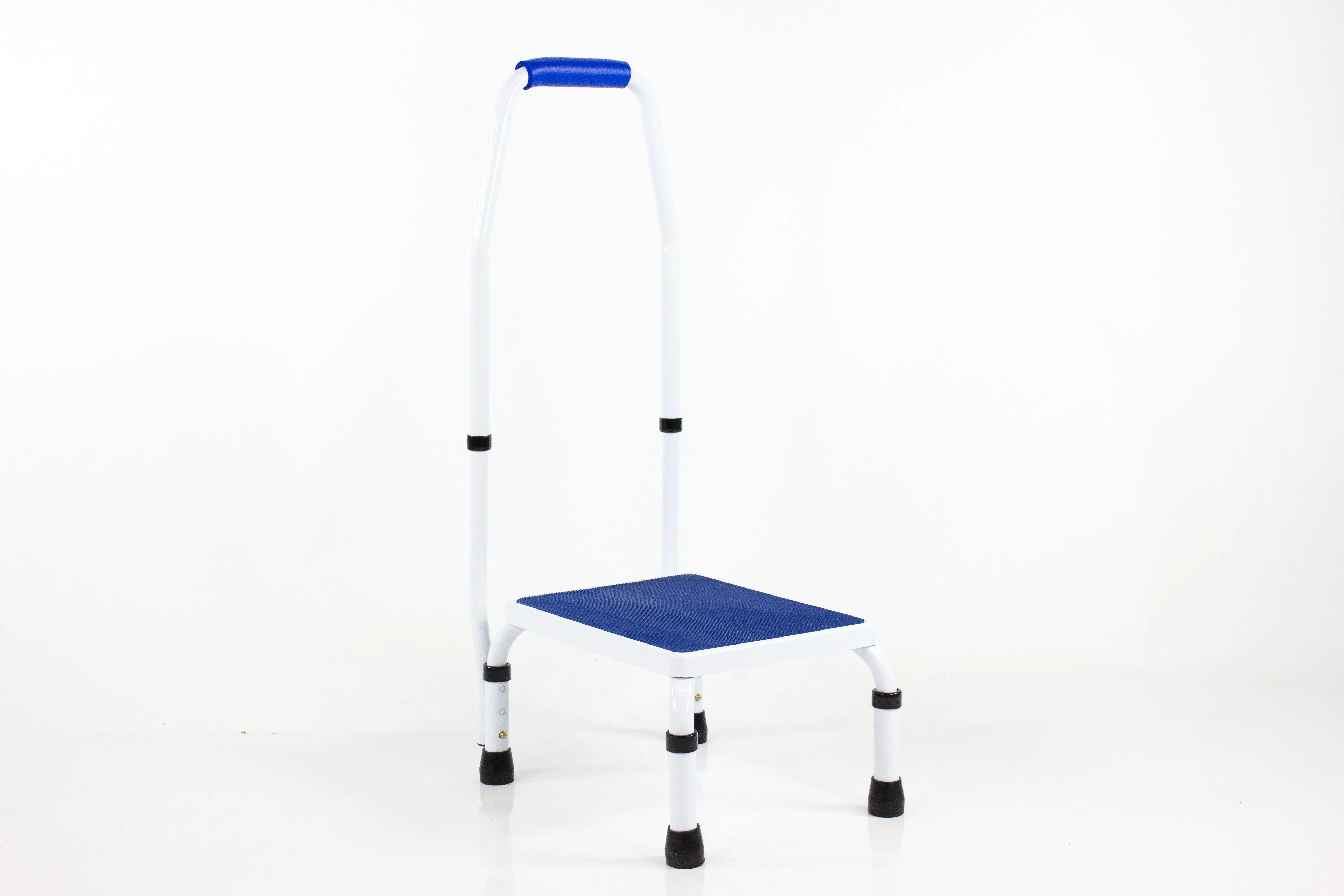 AdjustaStep Deluxe Step Stool with Handrail - Available in 300lb and 750lb Weight Capacity