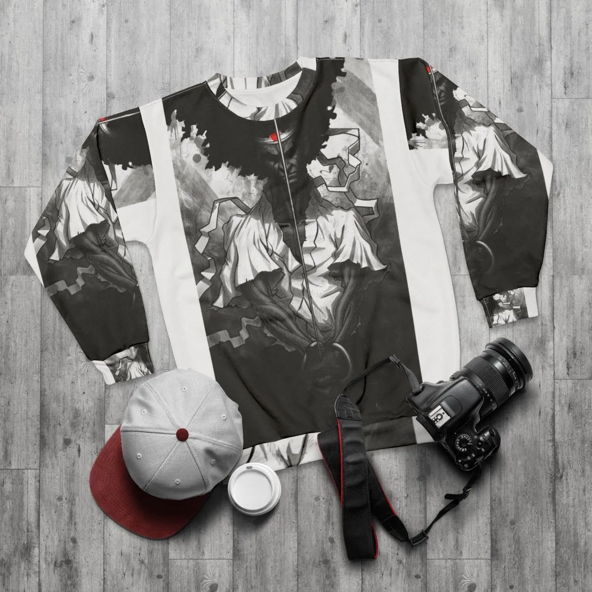 Afro Samurai Anime Sweatshirt - Wandering Samurai Design