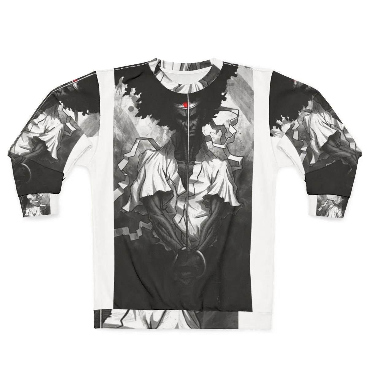 Afro Samurai Anime Sweatshirt - Wandering Samurai Design