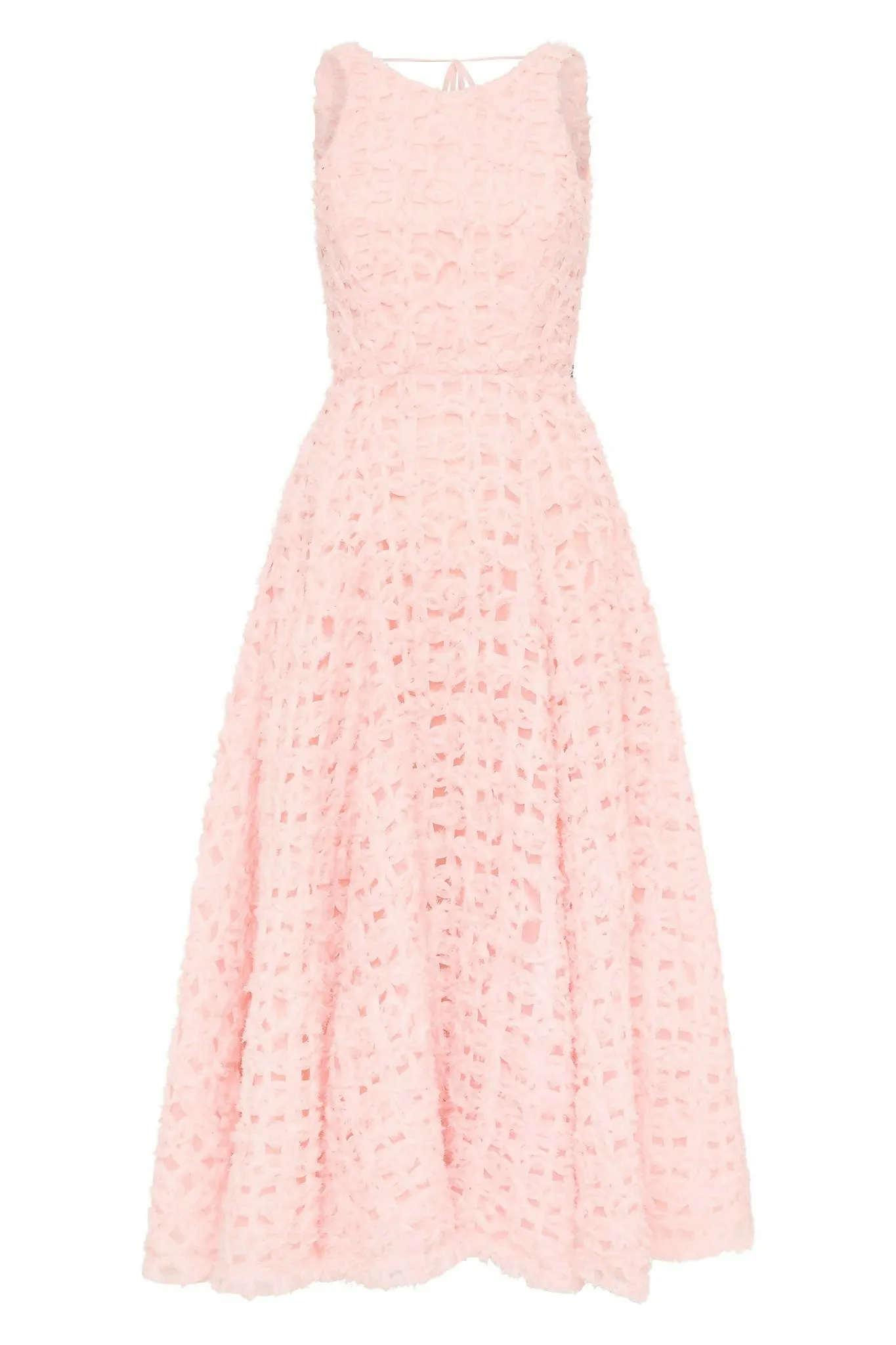 Aje Quintette Backless Midi Dress Pink Size AU 12