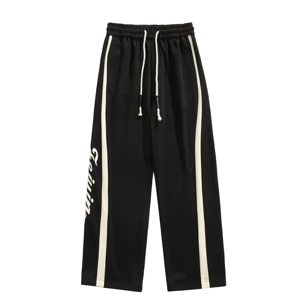 American Striped Lettering Leggings Sweatpants