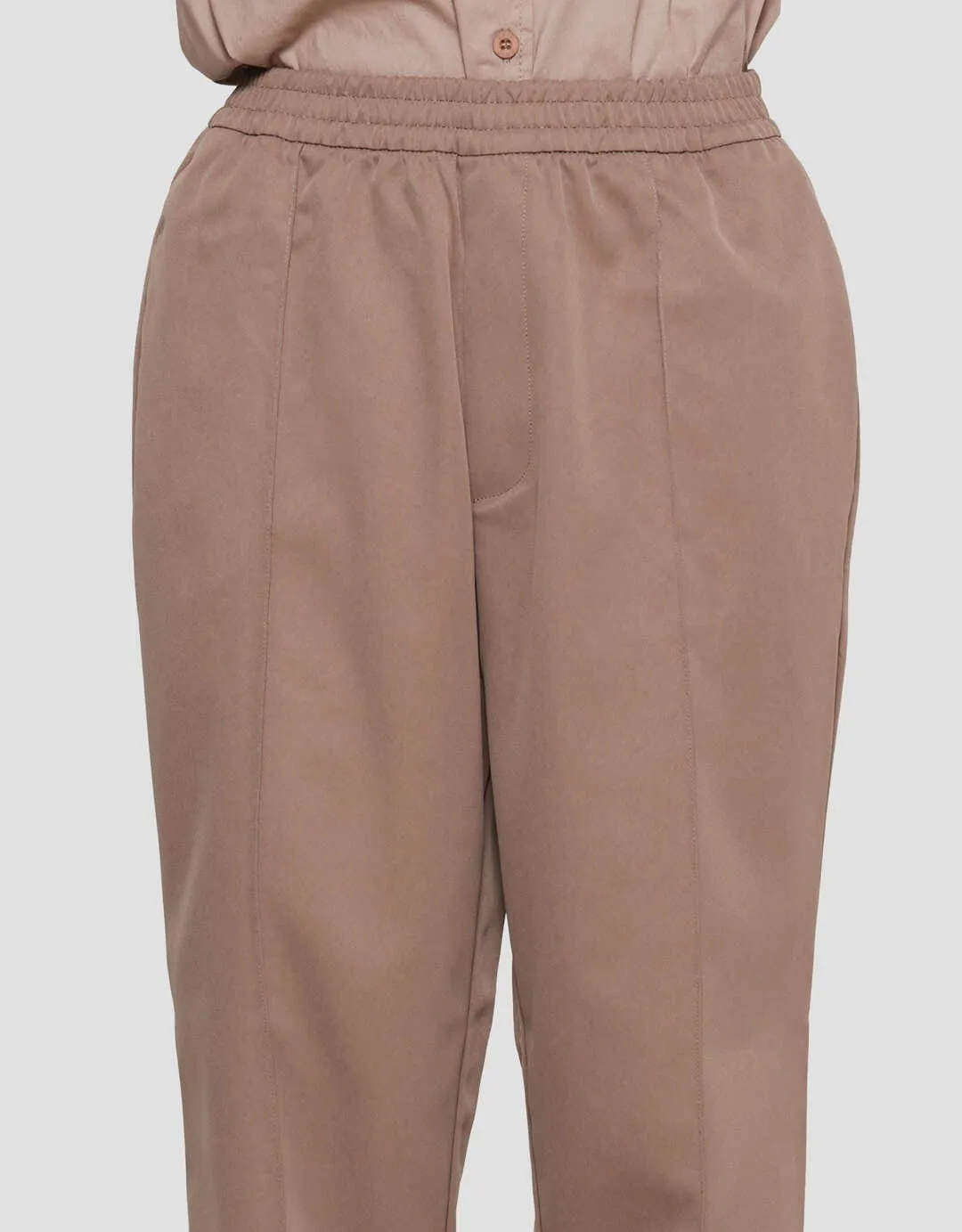 Annisa Full Elastic Pants With Pleats In Front Celana Panjang Wanita