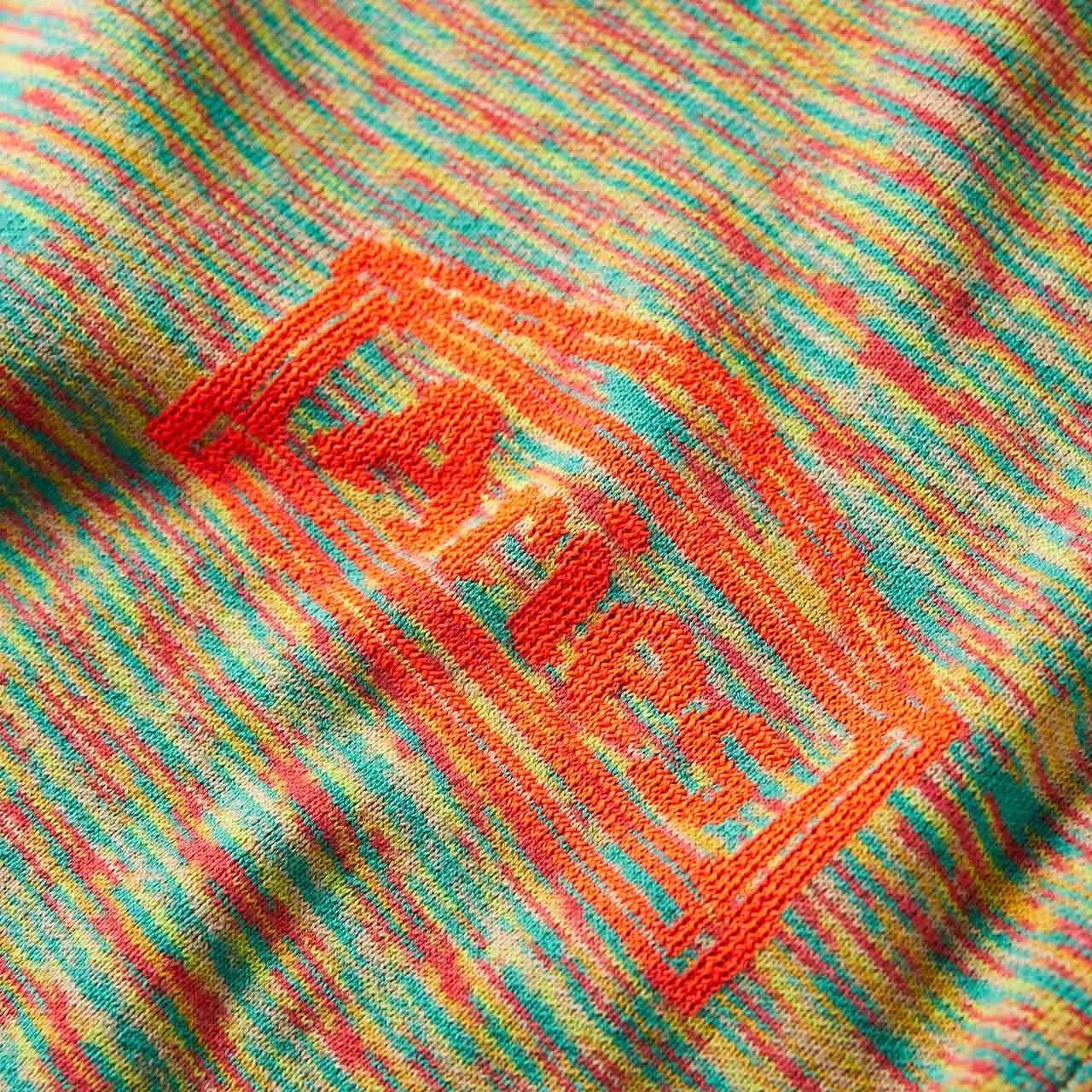 aries magic eye temple knit (orange / multi)