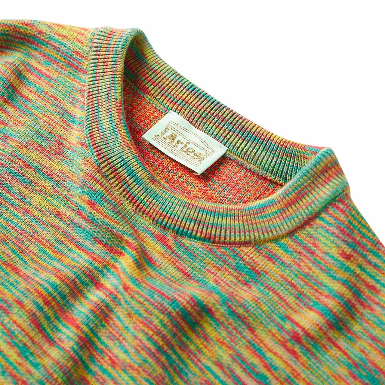 aries magic eye temple knit (orange / multi)