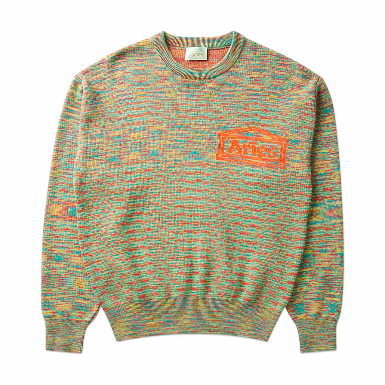 aries magic eye temple knit (orange / multi)