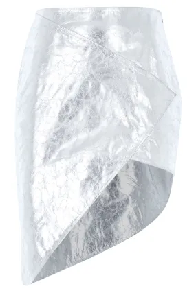 Asymmetric Midi Skirt