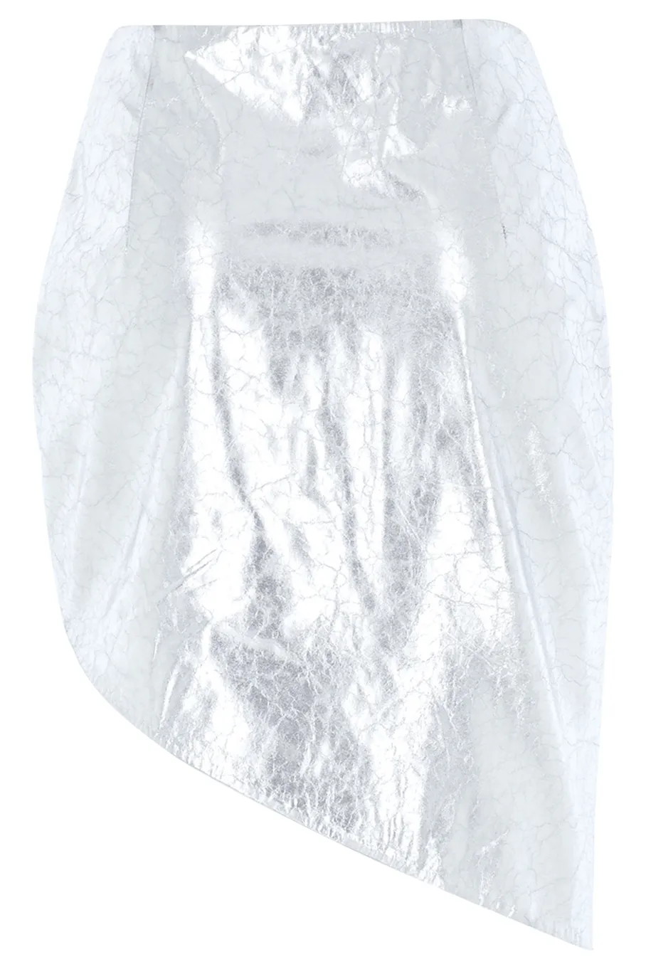 Asymmetric Midi Skirt