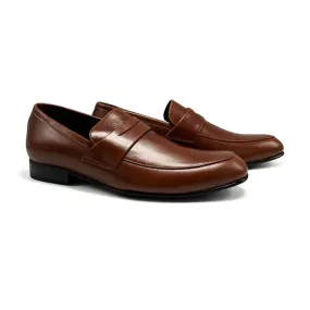 Atlanta Mocassin Camel Sierra Slip on 111
