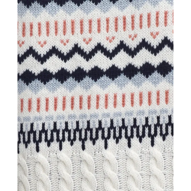 Barbour Marnie Knitted Ladies Jumper - Ecru