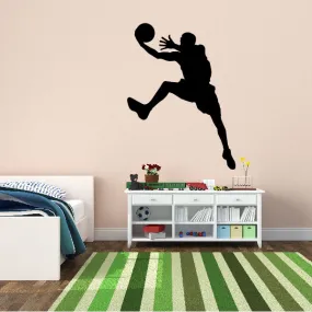 Basketball Pull Up Jumper Player Decal