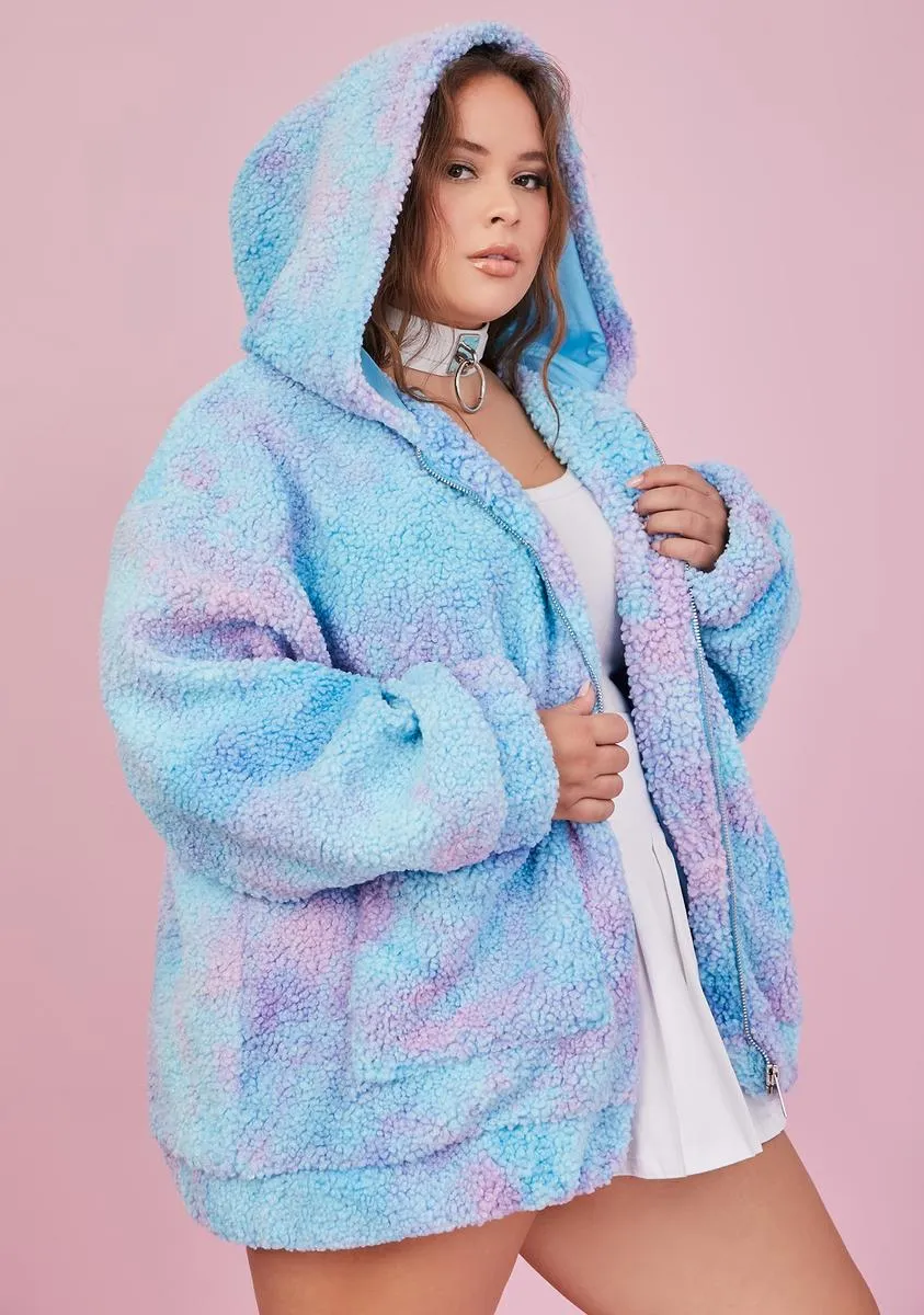 Berry Divine Angel For Hire Teddy Jacket