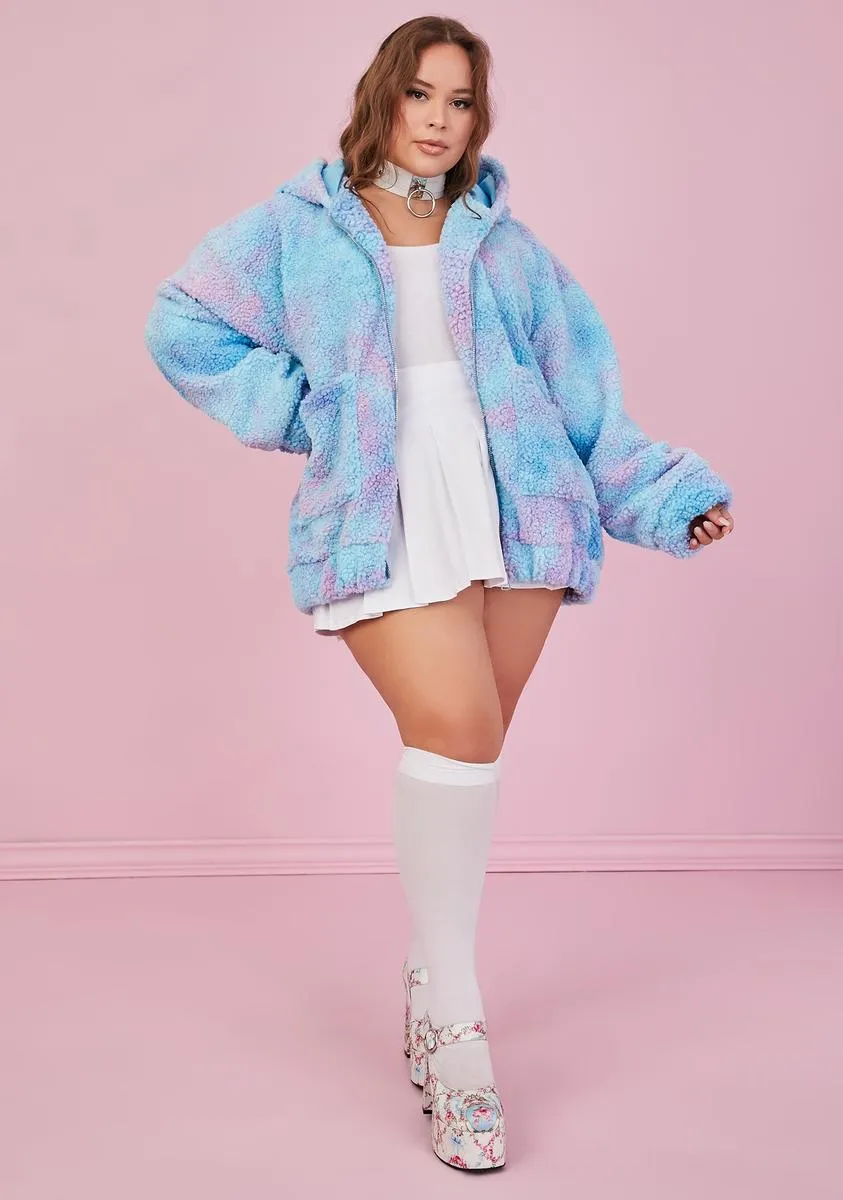 Berry Divine Angel For Hire Teddy Jacket