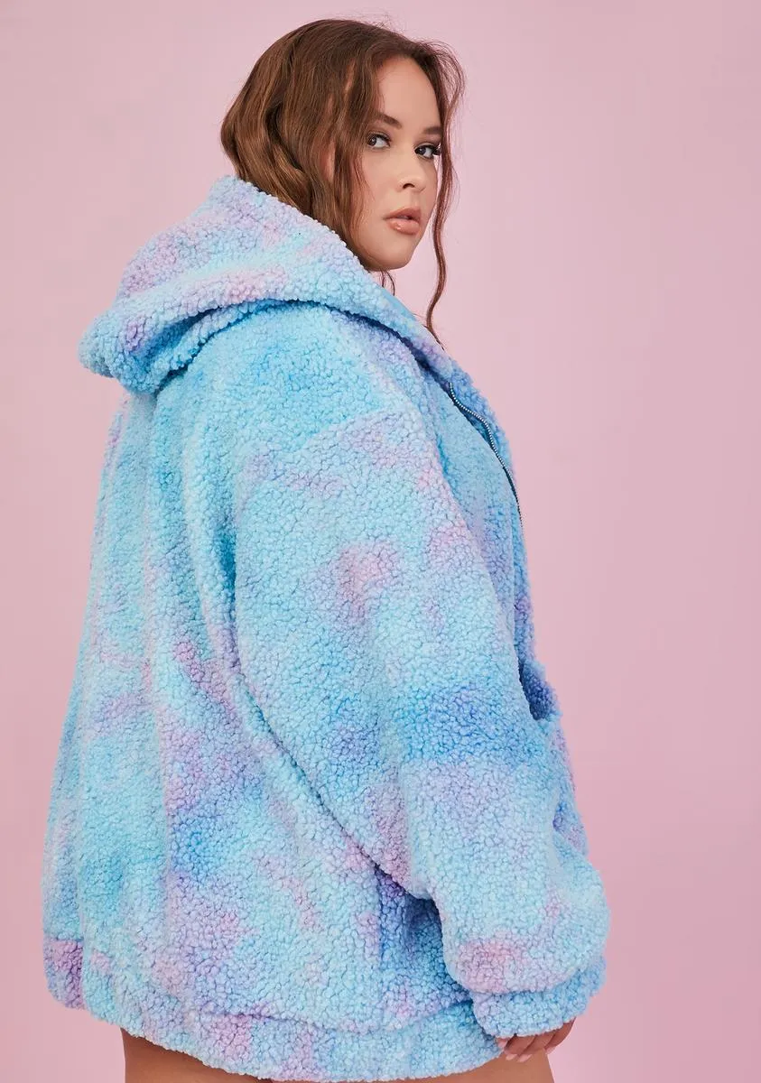Berry Divine Angel For Hire Teddy Jacket