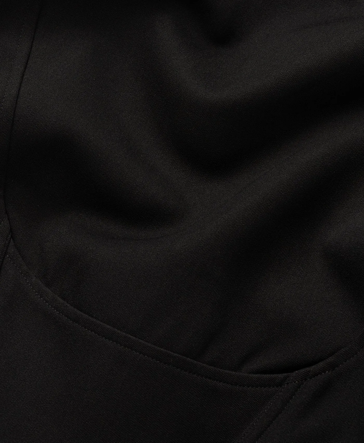 Black Corset Strap Blazer