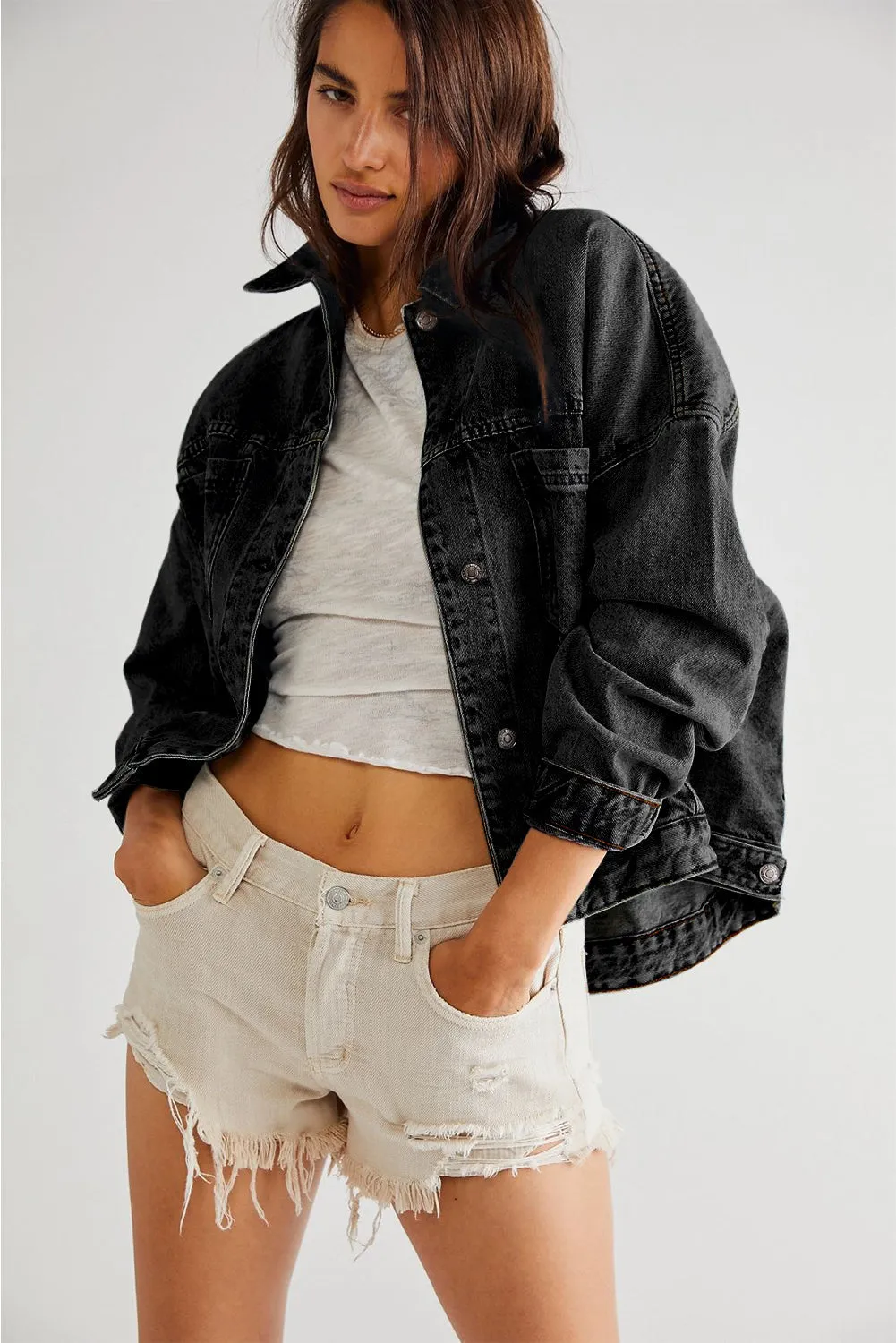 Black Denim Jacket