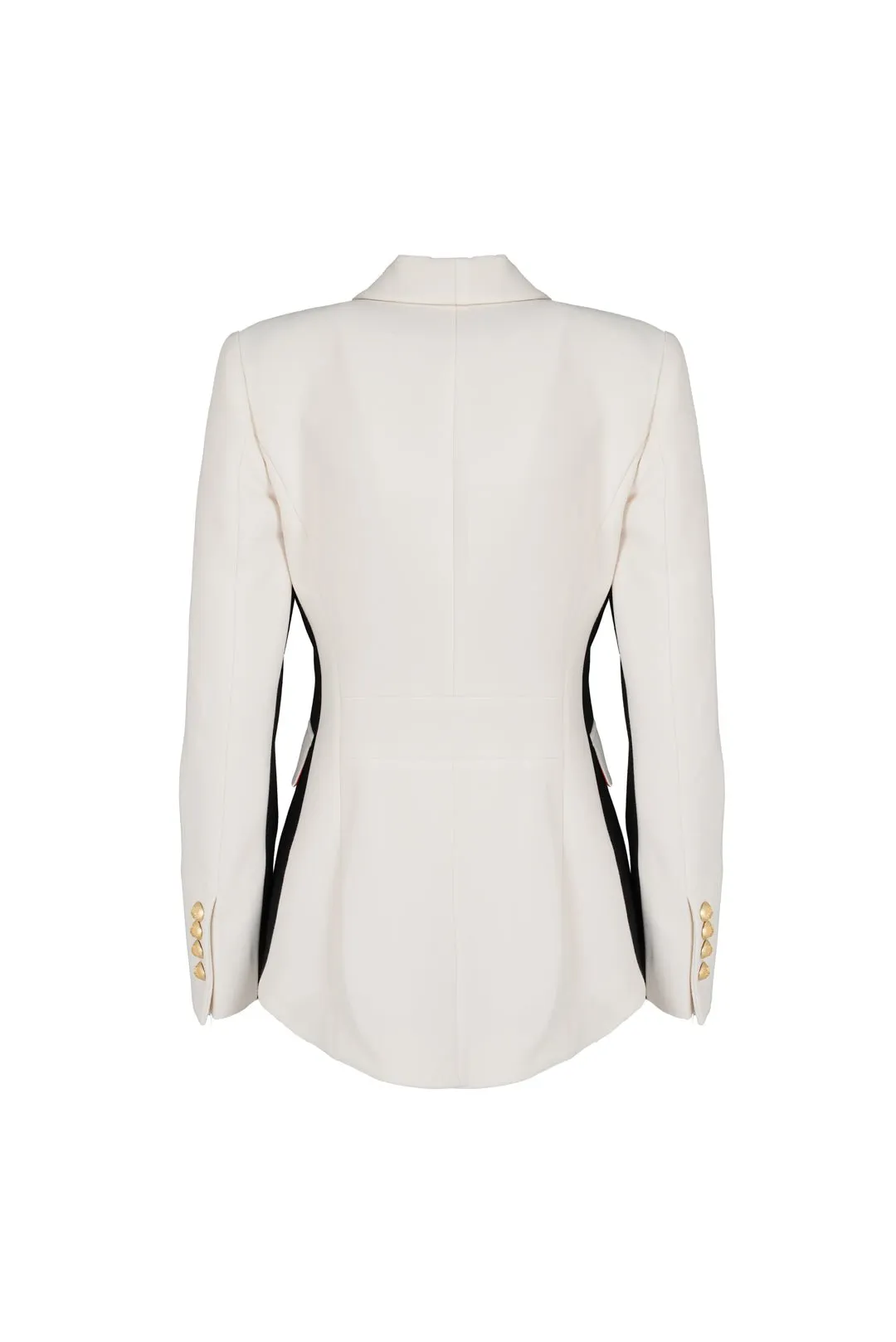 BLAZER BLANCA CON CONTRASTE MADISON