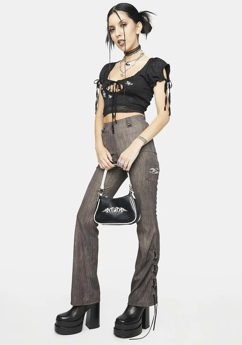 Brown Grunge Pants