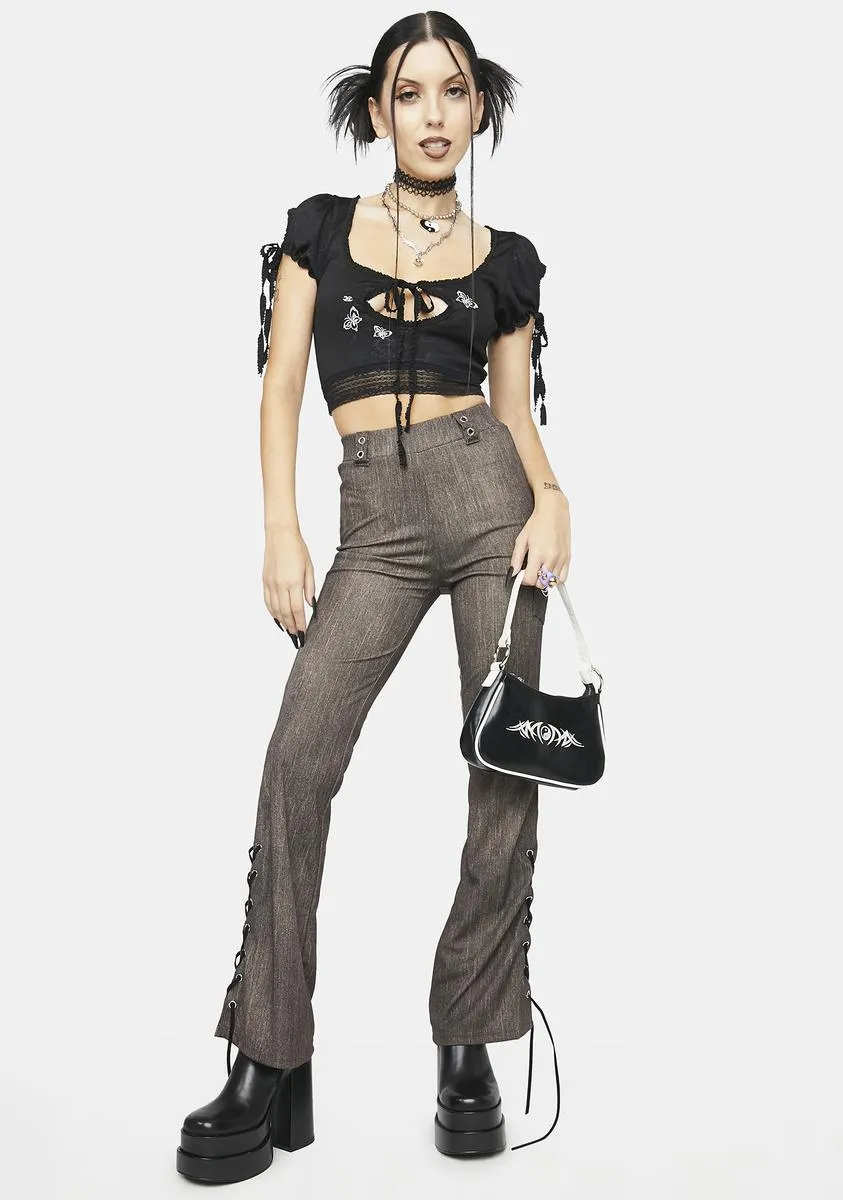 Brown Grunge Pants