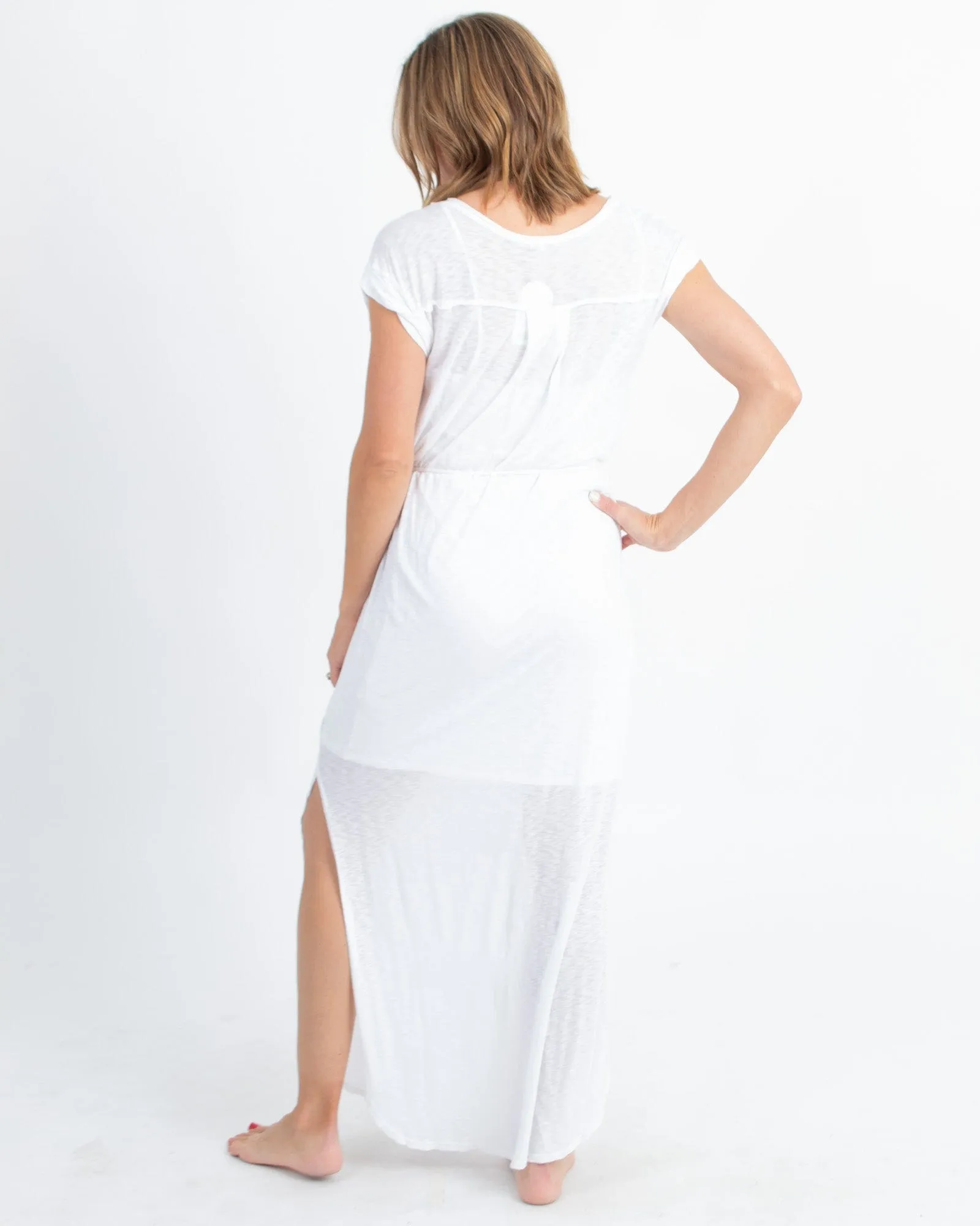 Casual Maxi Dress With Slip