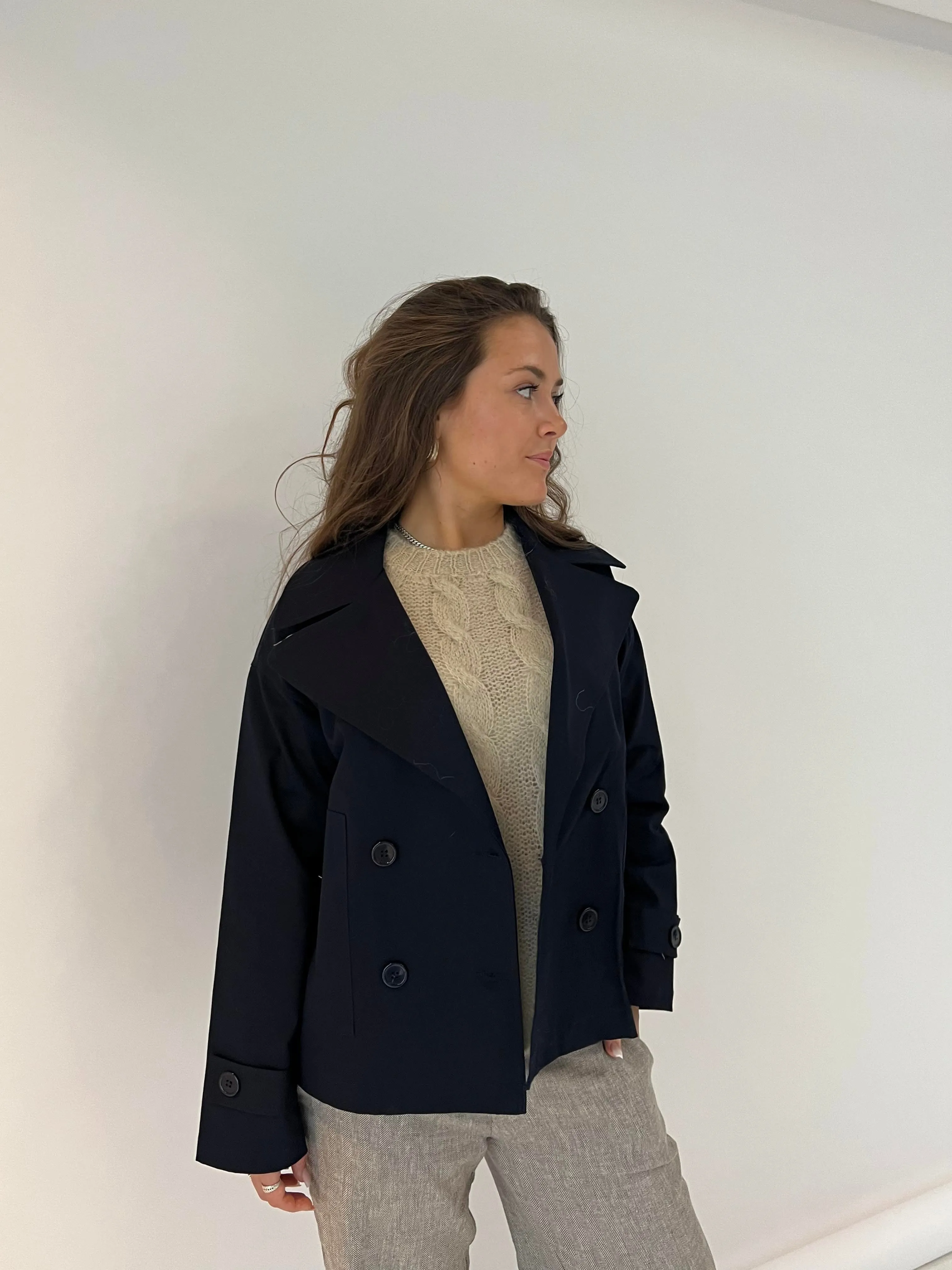 Catinka trenchcoat - Navy