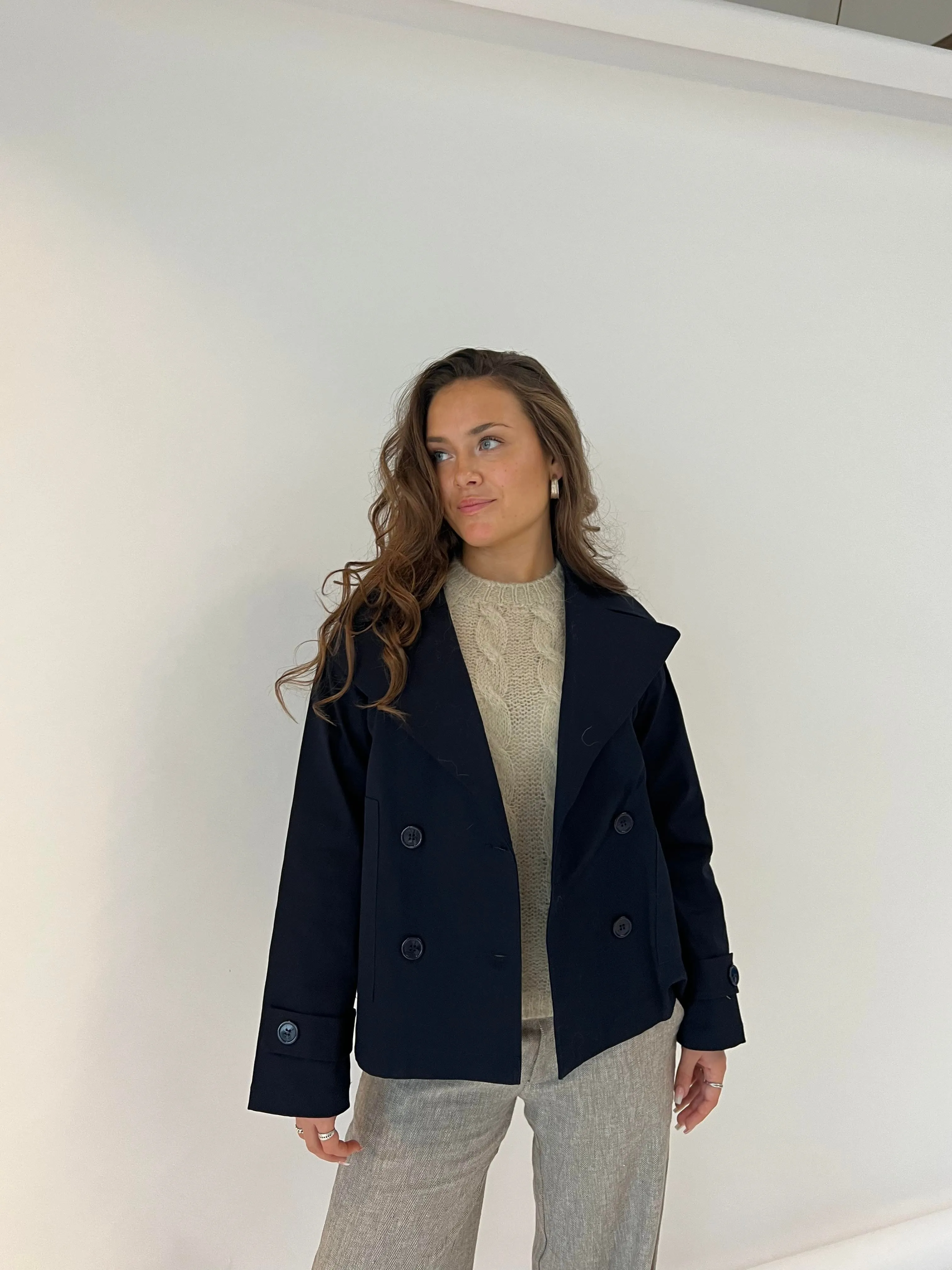 Catinka trenchcoat - Navy