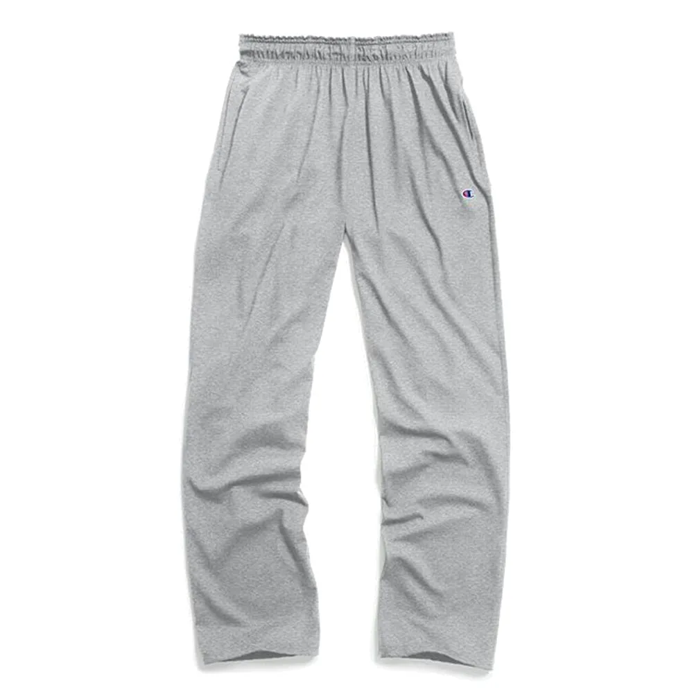 Champion Men's P7309 Open Bottom Light Weight Gym Athletic Jogger Sweatpants