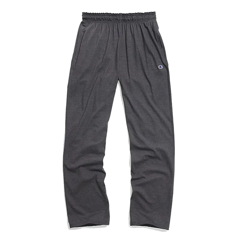 Champion Men's P7309 Open Bottom Light Weight Gym Athletic Jogger Sweatpants