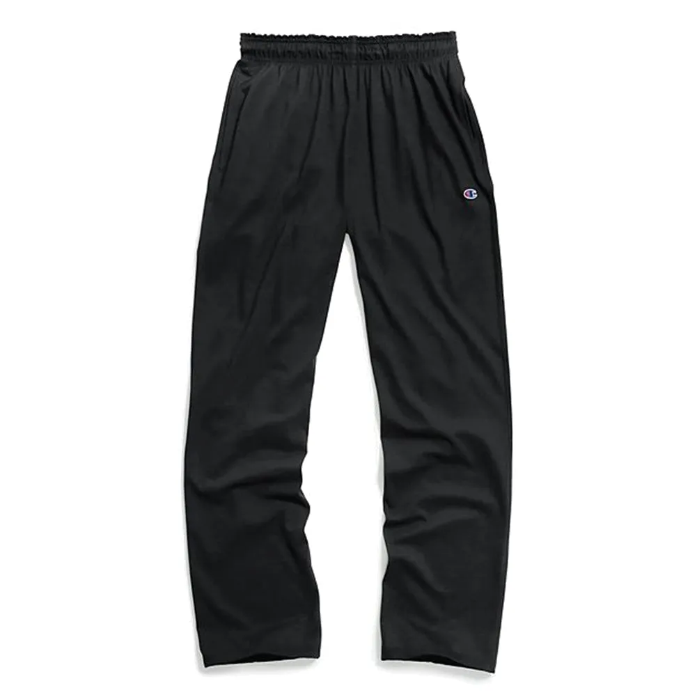Champion Men's P7309 Open Bottom Light Weight Gym Athletic Jogger Sweatpants