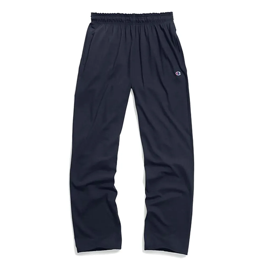 Champion Men's P7309 Open Bottom Light Weight Gym Athletic Jogger Sweatpants