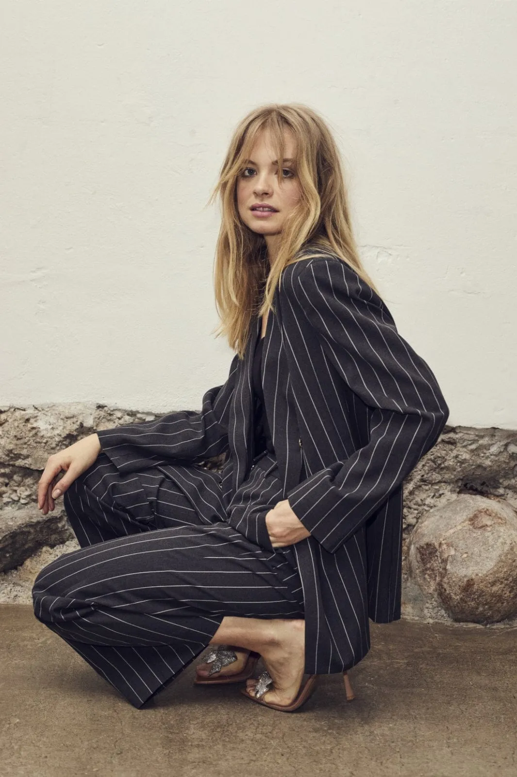 Co´couture - Pricillacc Pin Blazer 30228 - 94 Antracit