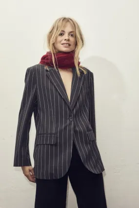 Co´couture - Pricillacc Pin Blazer 30228 - 94 Antracit