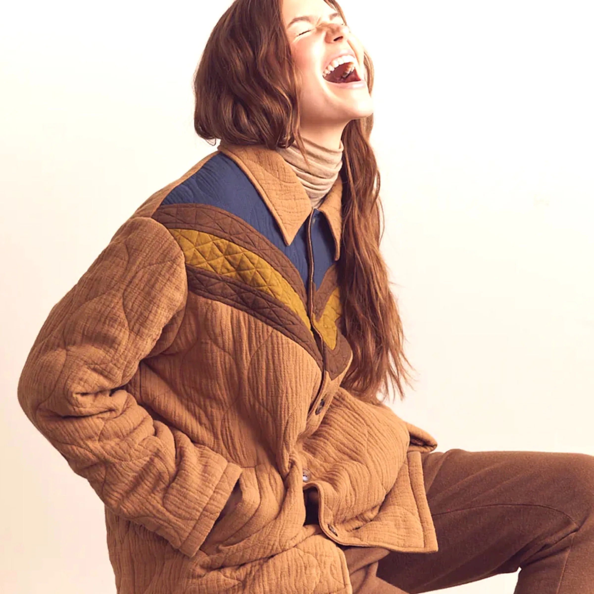 Colour Block Jacket