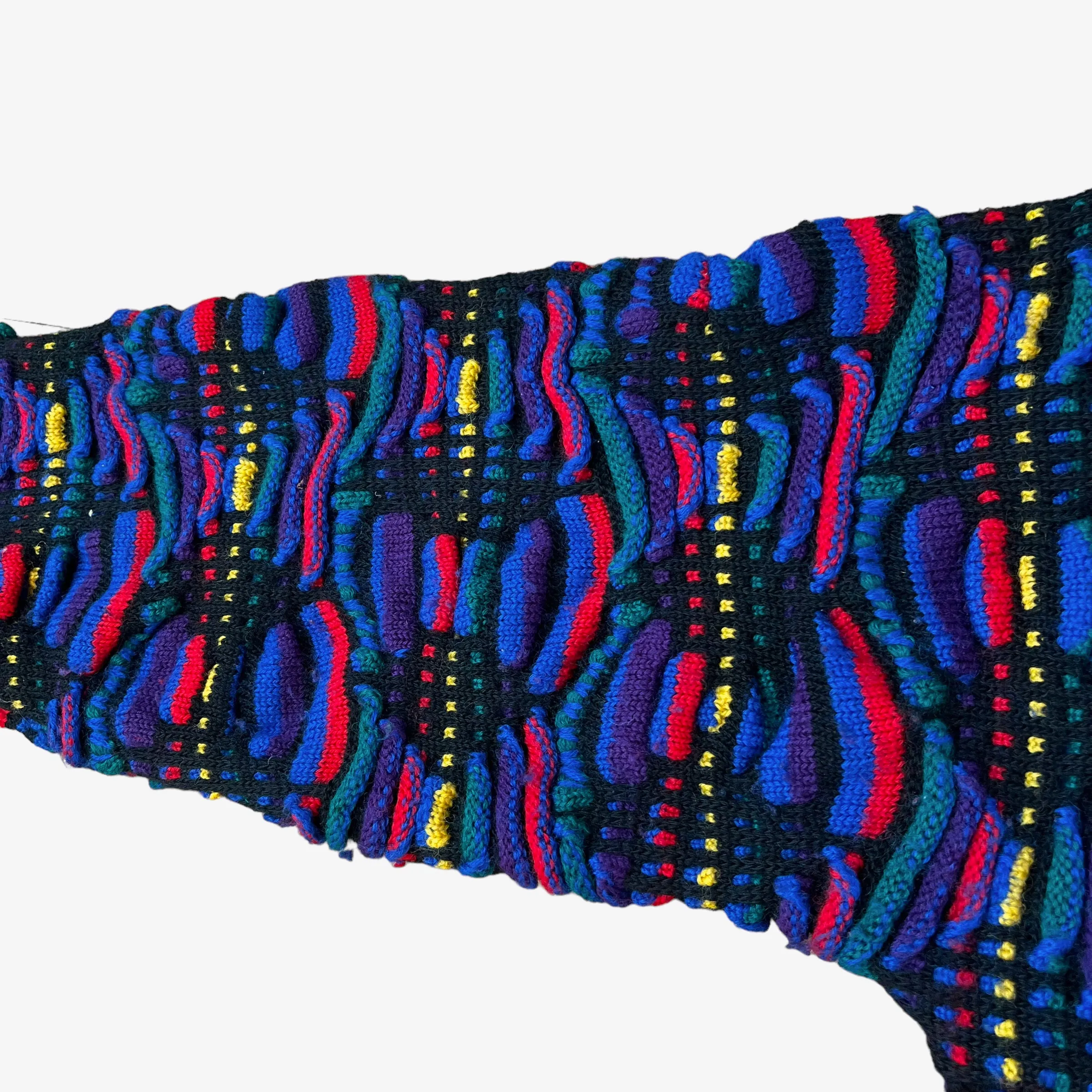 Coogi 3D Textured Pure Wool Jumper