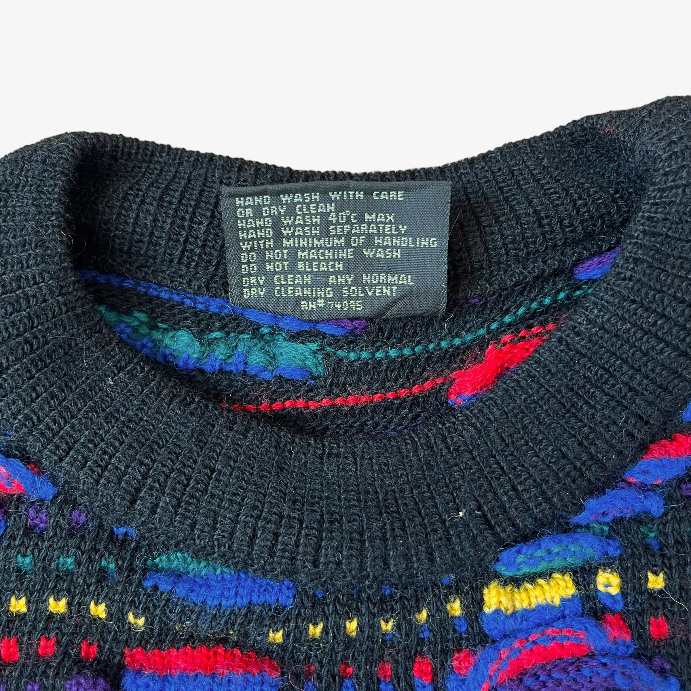 Coogi 3D Textured Pure Wool Jumper