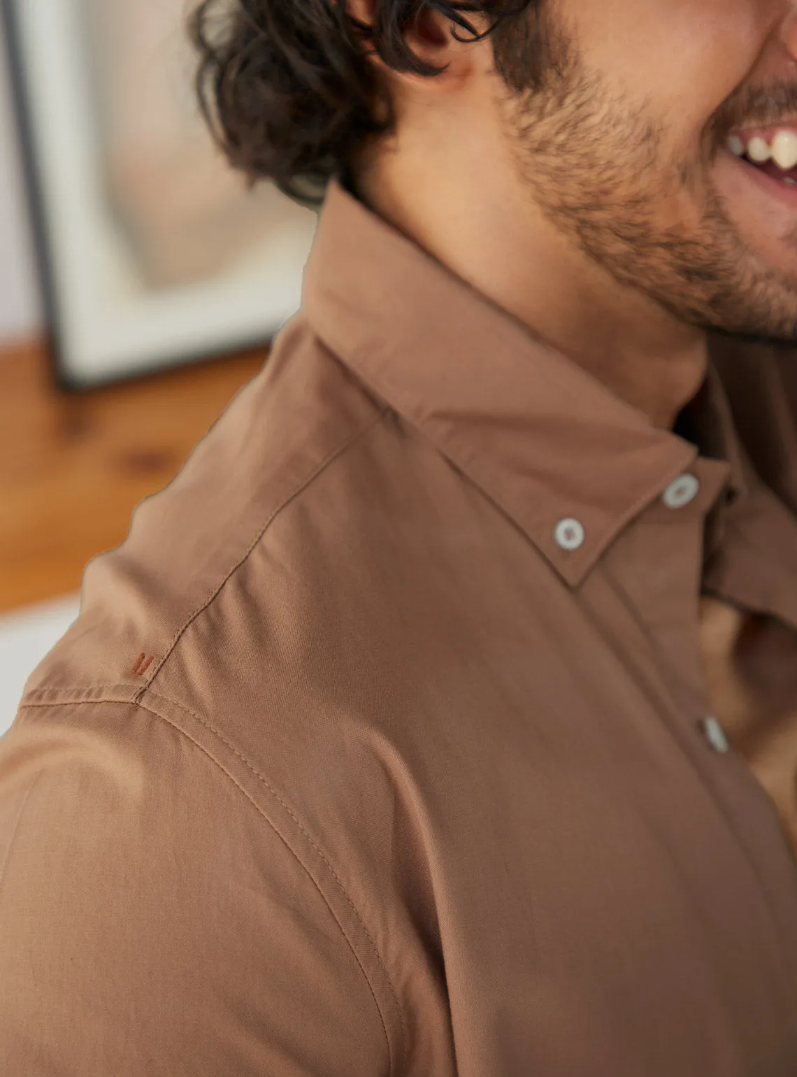 Copper Jet Oxford Shirt