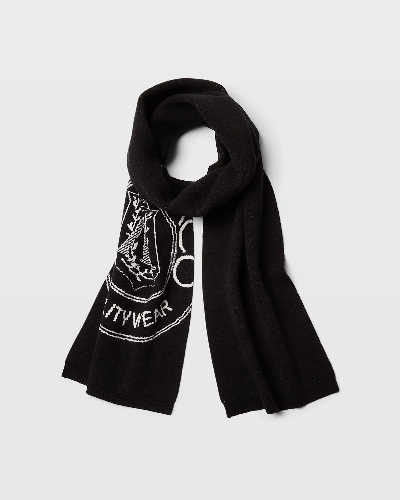 Crest Wool Scarf