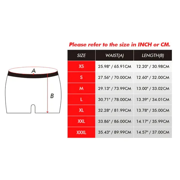 Custom Face Couple Underwear You Belong to Me Personalized Underwear Valentine's Day Gift