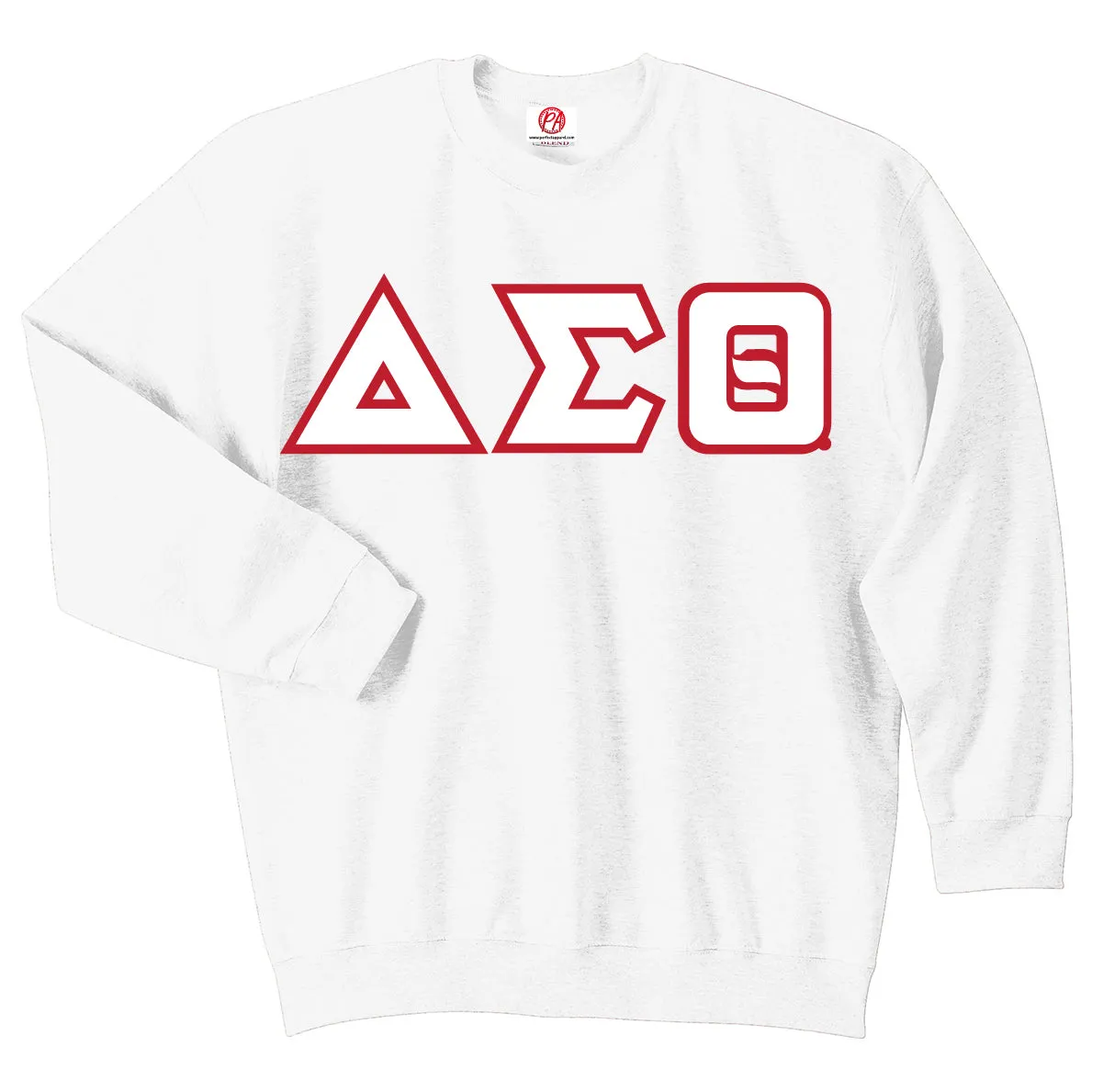 Delta Sigma Theta 3 Greek Letter Crewneck Sweatshirt