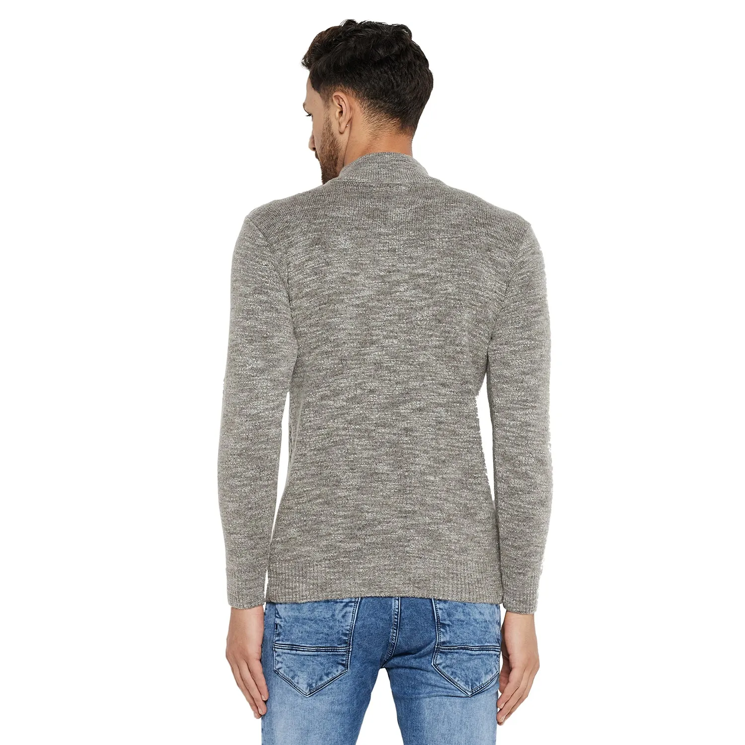 Duke Stardust Men Full Sleeve Half Zip Sweater (SDS2080)