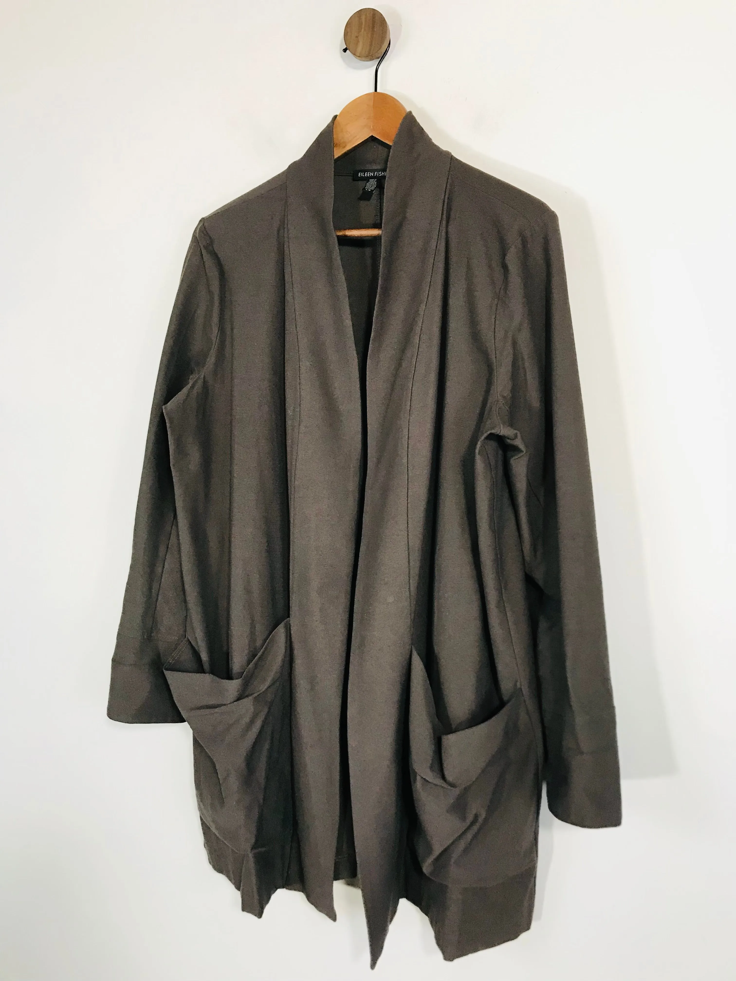 Eileen Fisher Women's Casual Blazer Jacket | L UK14 | Grey