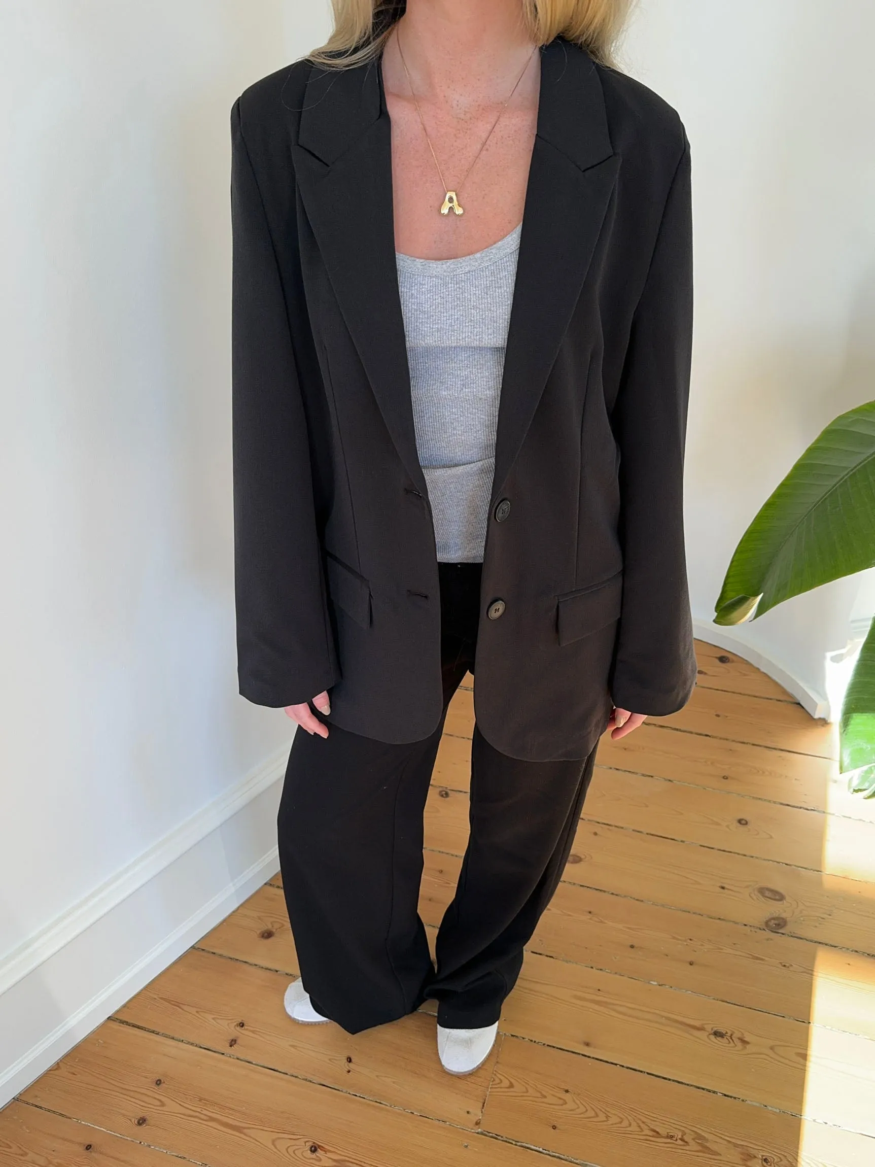 Epsilia oversized blazer - Black