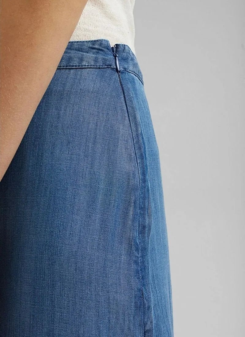 Esprit - Tencel Midi Skirt