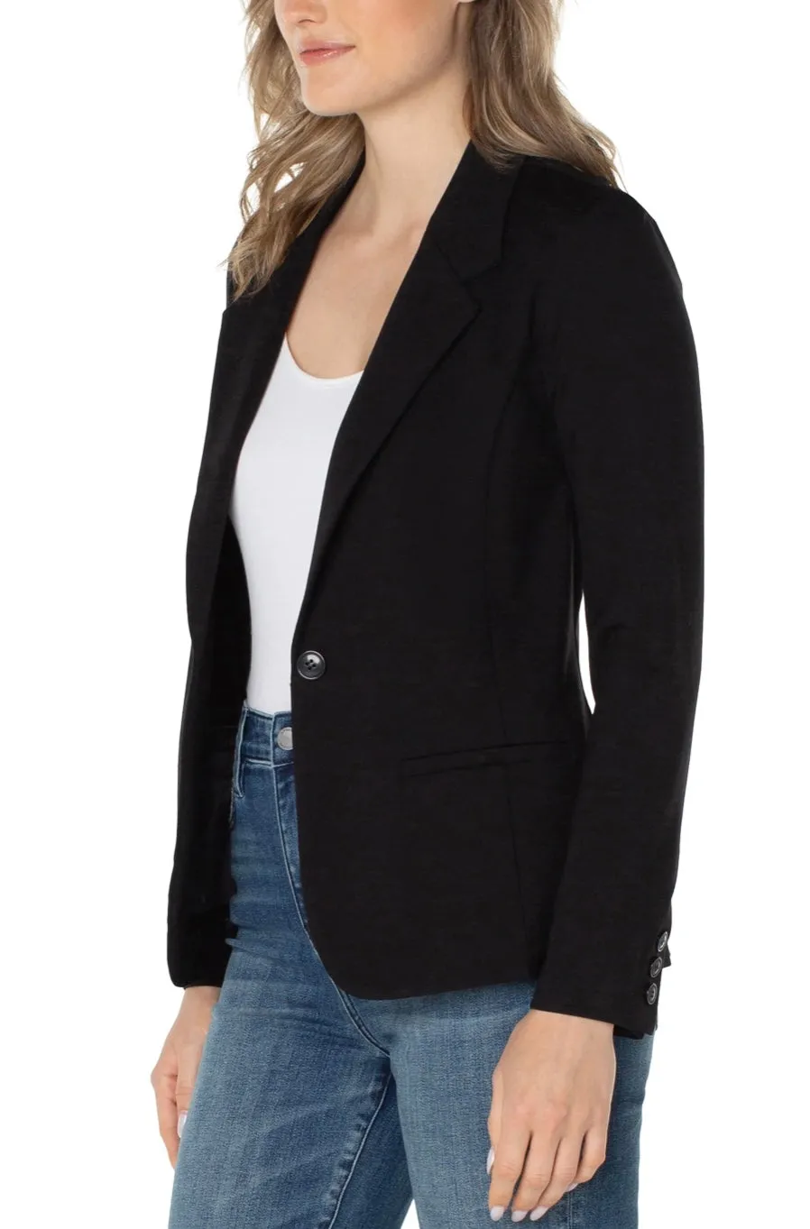 Fitted Blazer Super Stretch
