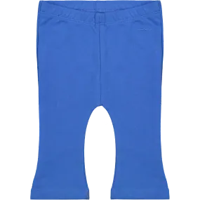 Flared Pants Sweat Blue